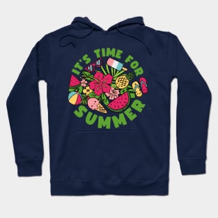 Cute summer time design Hoodie